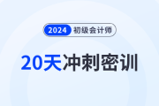 2024年初級會計VIP新課震撼來襲，東奧名師專業(yè)帶沖20天,！