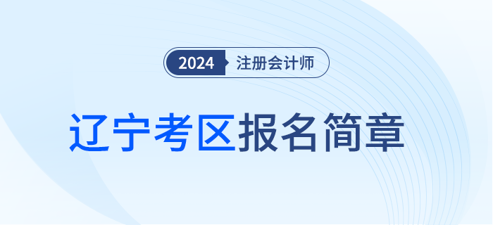 2024年注冊會計師全國統(tǒng)一考試遼寧考區(qū)報名簡章