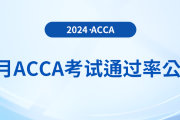 注意！2024年3月acca考試通過率公布