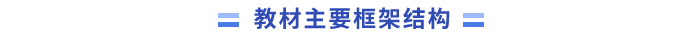 教材主要框架結(jié)構(gòu)