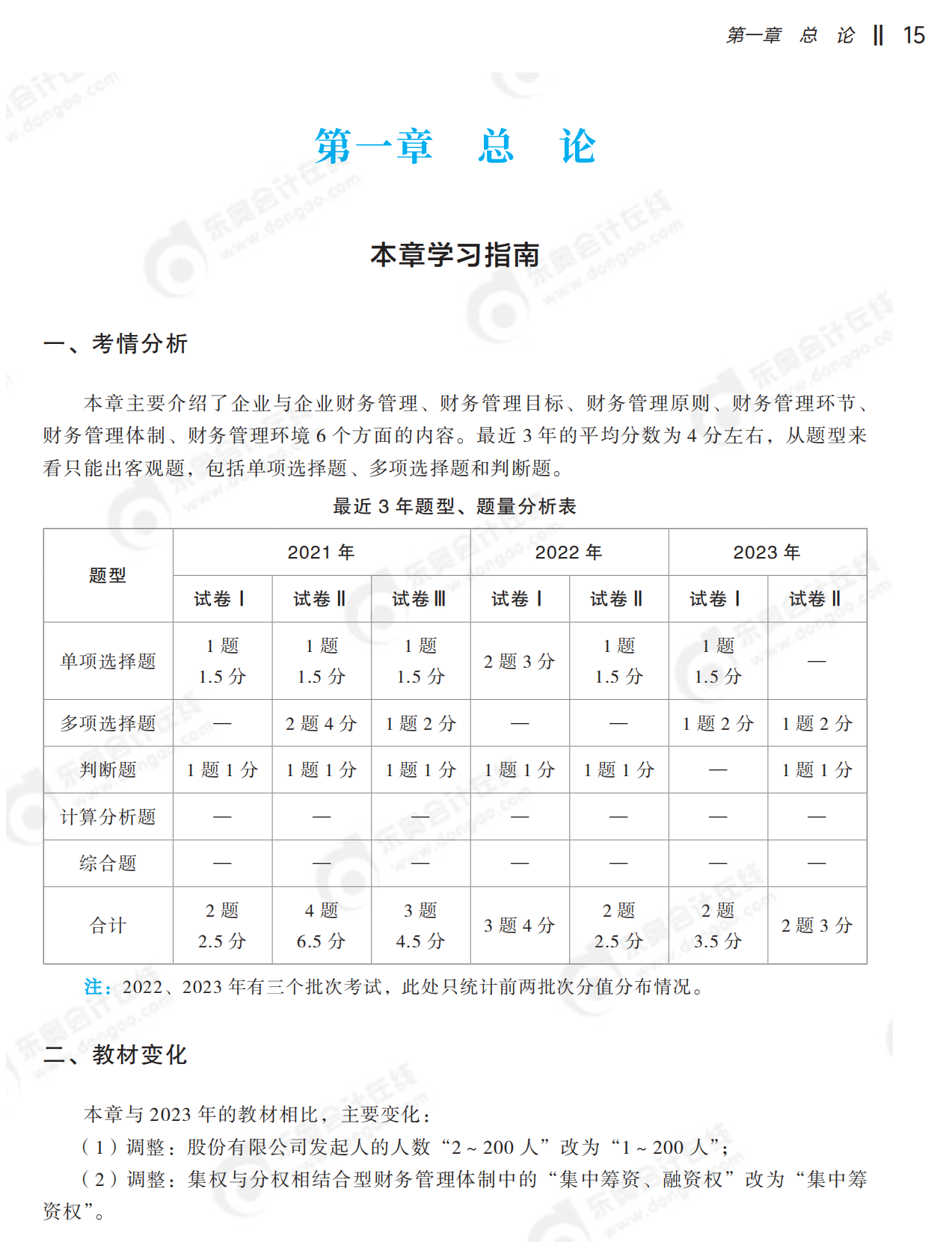 2024年中級(jí)會(huì)計(jì)財(cái)務(wù)管理輕一試讀