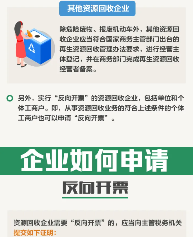 資源回收企業(yè)“反向開票”是個(gè)啥政策,？