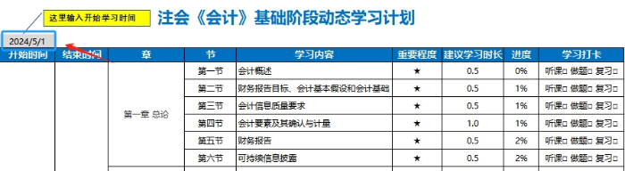 設(shè)置起始學(xué)習(xí)時(shí)間