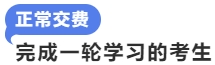完成一輪復(fù)習(xí)的考生