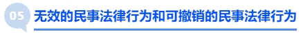 中級會計無效的民事法律行為和可撤銷的民事法律行為