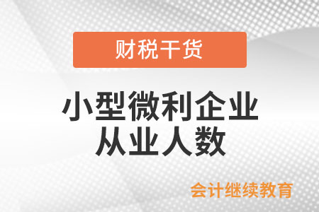 小型微利企業(yè)從業(yè)人數(shù)是否包含勞務(wù)派遣人員？