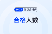 2024年初級會計考試各地合格人數(shù)及合格率匯總