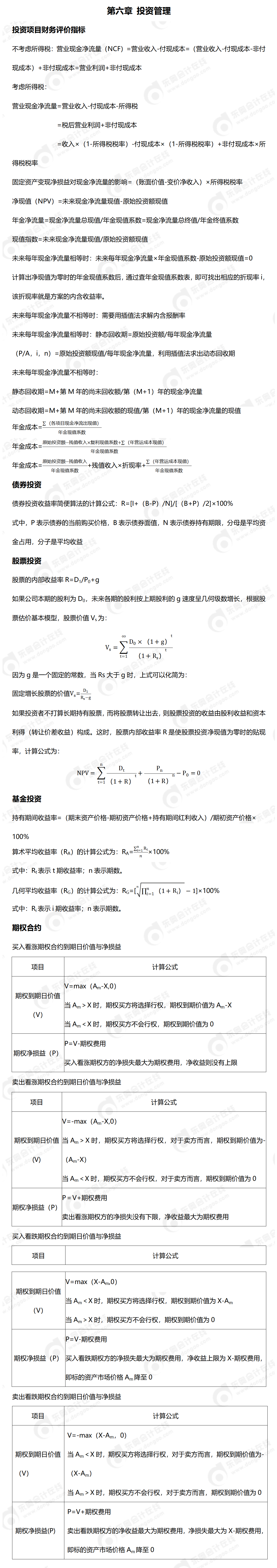 2024年中級(jí)財(cái)管公式_01(1)