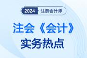 2024年注會(huì)會(huì)計(jì)【熱點(diǎn)實(shí)務(wù)】總結(jié),，與時(shí)俱進(jìn)應(yīng)對(duì)注會(huì)綜合考試