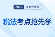 納稅期限及納稅地點_2025注會《稅法》考點搶先學(xué)