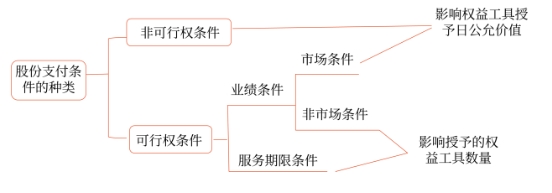 股份支付條件的應(yīng)用