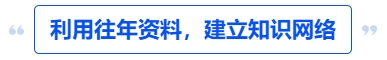 中級(jí)會(huì)計(jì)利用往年資料,，建立知識(shí)網(wǎng)絡(luò)