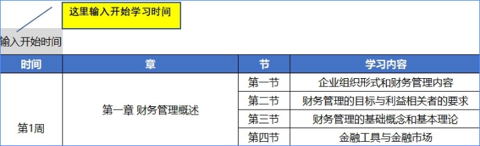 25年注會財管預(yù)習(xí)計劃