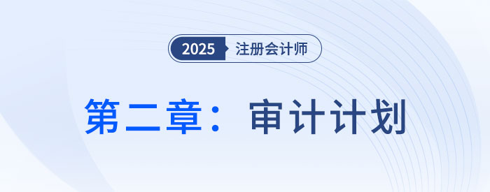 第二章審計(jì)計(jì)劃（二）_2025年注會審計(jì)搶學(xué)記憶樹