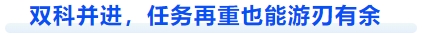 中級會計雙科并進(jìn),，任務(wù)再重也能游刃有余