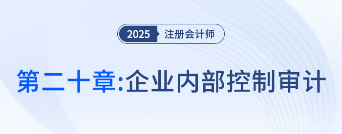 第二十章企業(yè)內(nèi)部控制審計(jì)_2025年注會(huì)審計(jì)搶學(xué)記憶樹(shù)