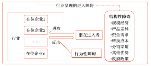 進入障礙的分類