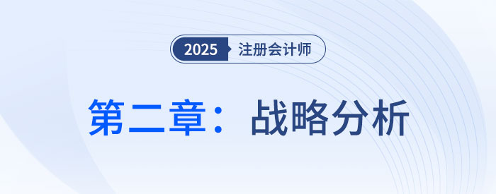 第二章戰(zhàn)略分析_25年注會戰(zhàn)略習(xí)題隨章演練