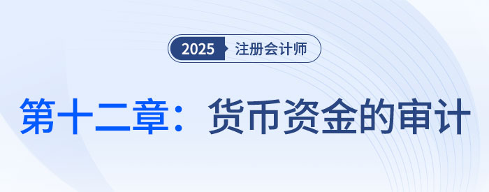 第十二章貨幣資金的審計(jì)_2025年注會(huì)審計(jì)思維導(dǎo)圖