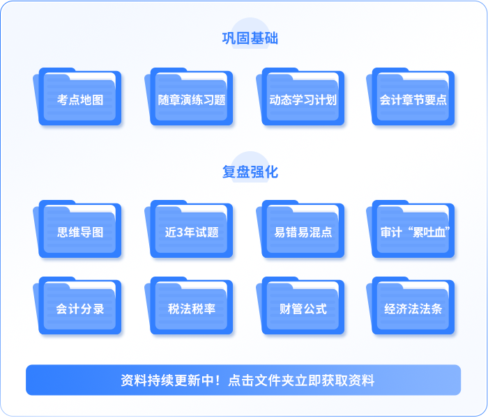 注會備考資料清單