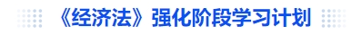 中級會計《經(jīng)濟法》強化階段學習計劃