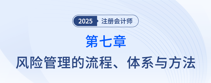 第七章風(fēng)險(xiǎn)管理的流程,、體系與方法_25年注會戰(zhàn)略思維導(dǎo)圖